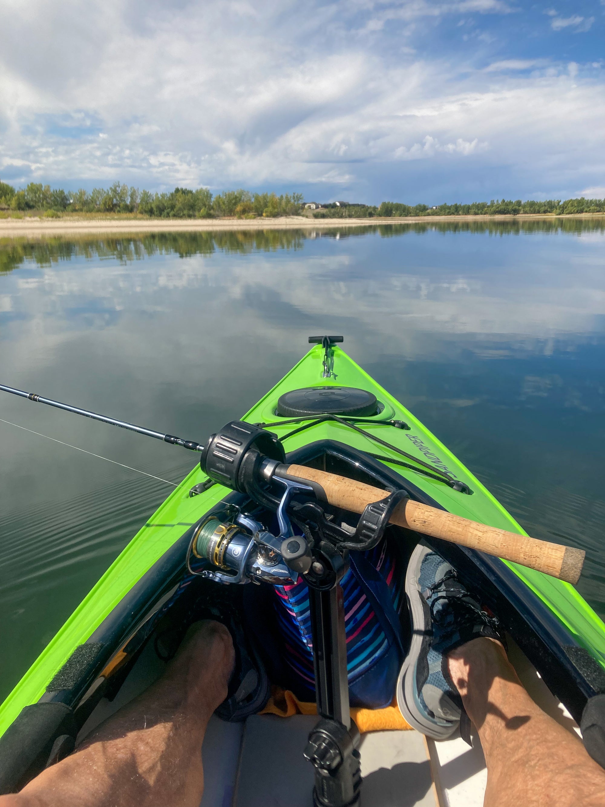 Outfitting a sit-inside kayak for fishing