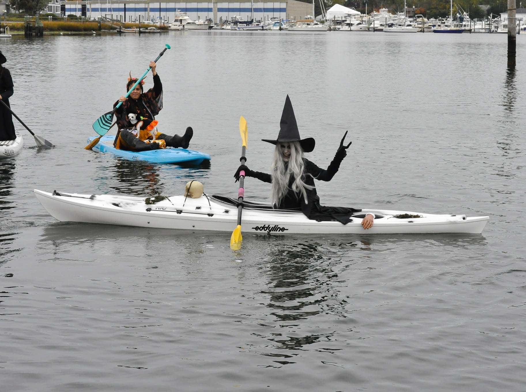 Let kayaking cast a spell on you: Celebrating Halloween from the water