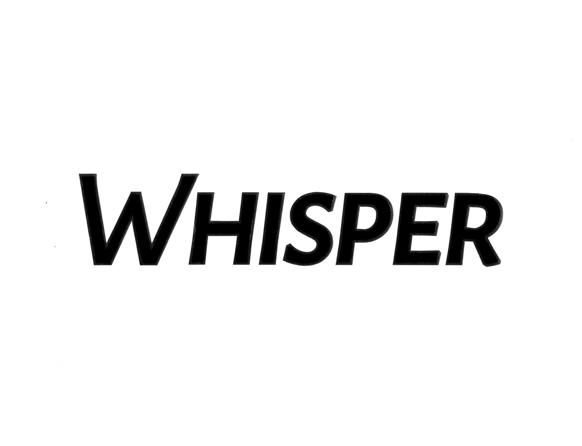 New Whisper Decal
