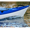 Blue Caribbean 14FS Eddyline kayak sit on top -bow wave