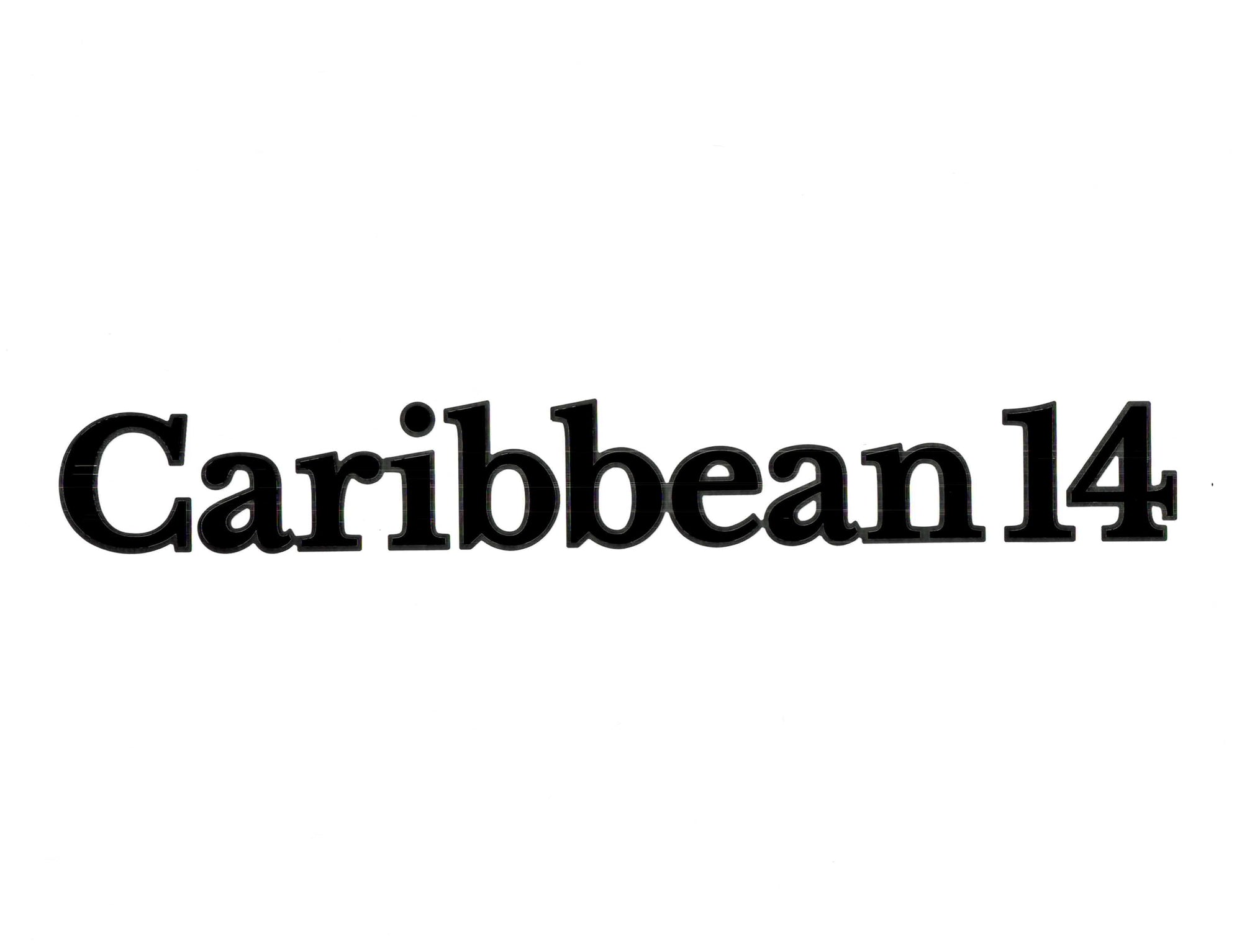 New Caribbean 14 Decal