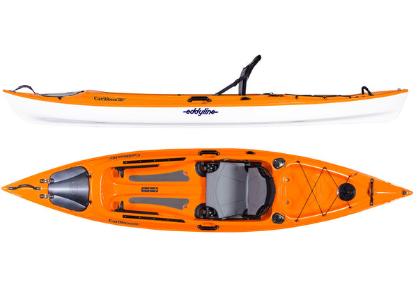 Eddyline Caribbean 12FS Sit on Top Kayak - Eddyline Kayaks