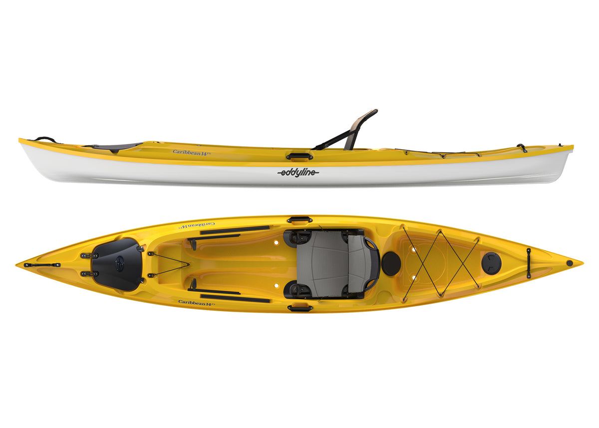 Caribbean 14 The ulitmate lightweight Sit on Top kayak Eddyline Kayaks