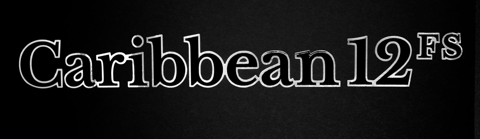 Caribbean 12FS Decal