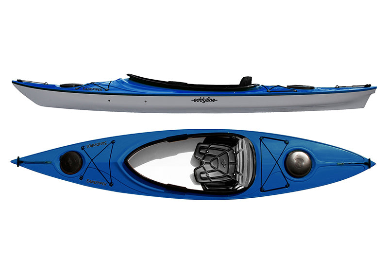 Sandpiper Recreational Kayak with large cockpit Eddyline Kayaks