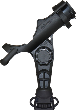 lifetime kayak fishing rod holder Sea-Lect Designs Triple Threat Rod Holder - Track Mount Base